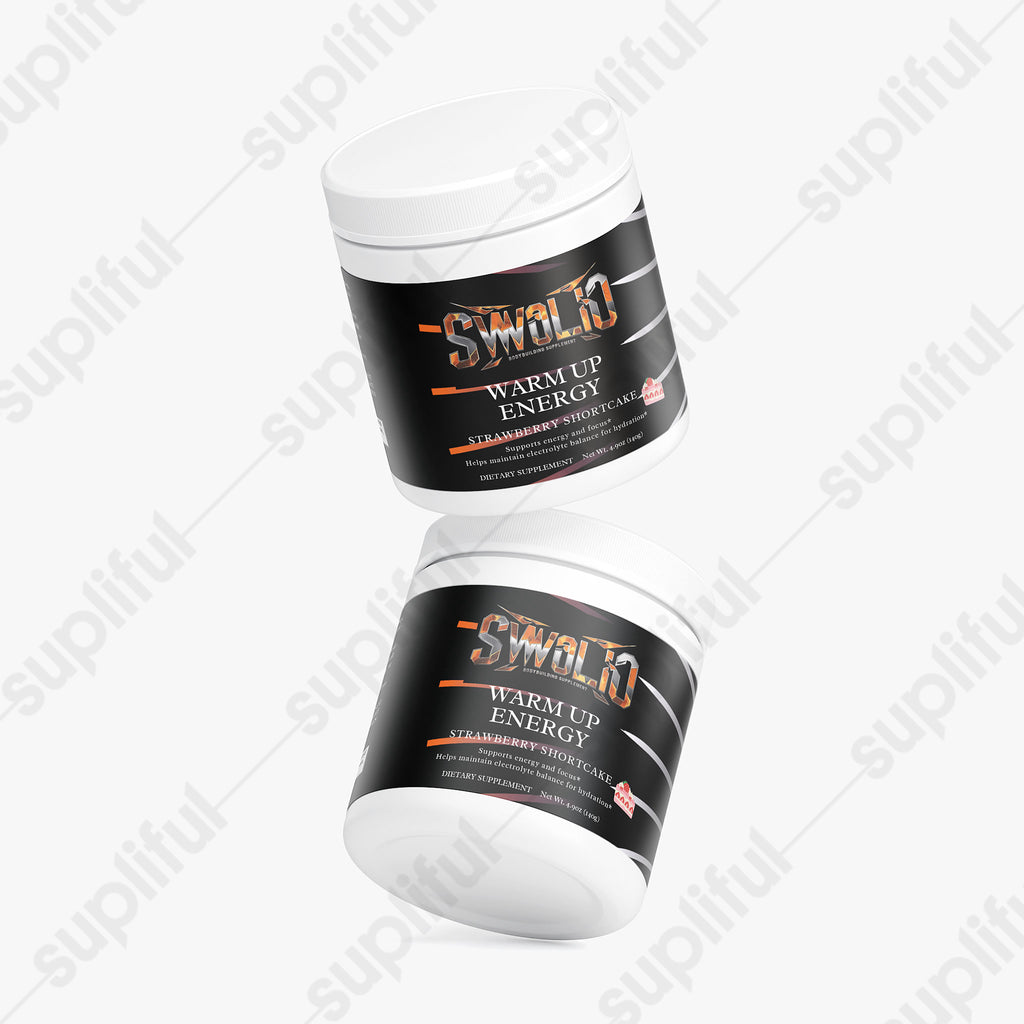 Energy Powder (Strawberry Shortcake)