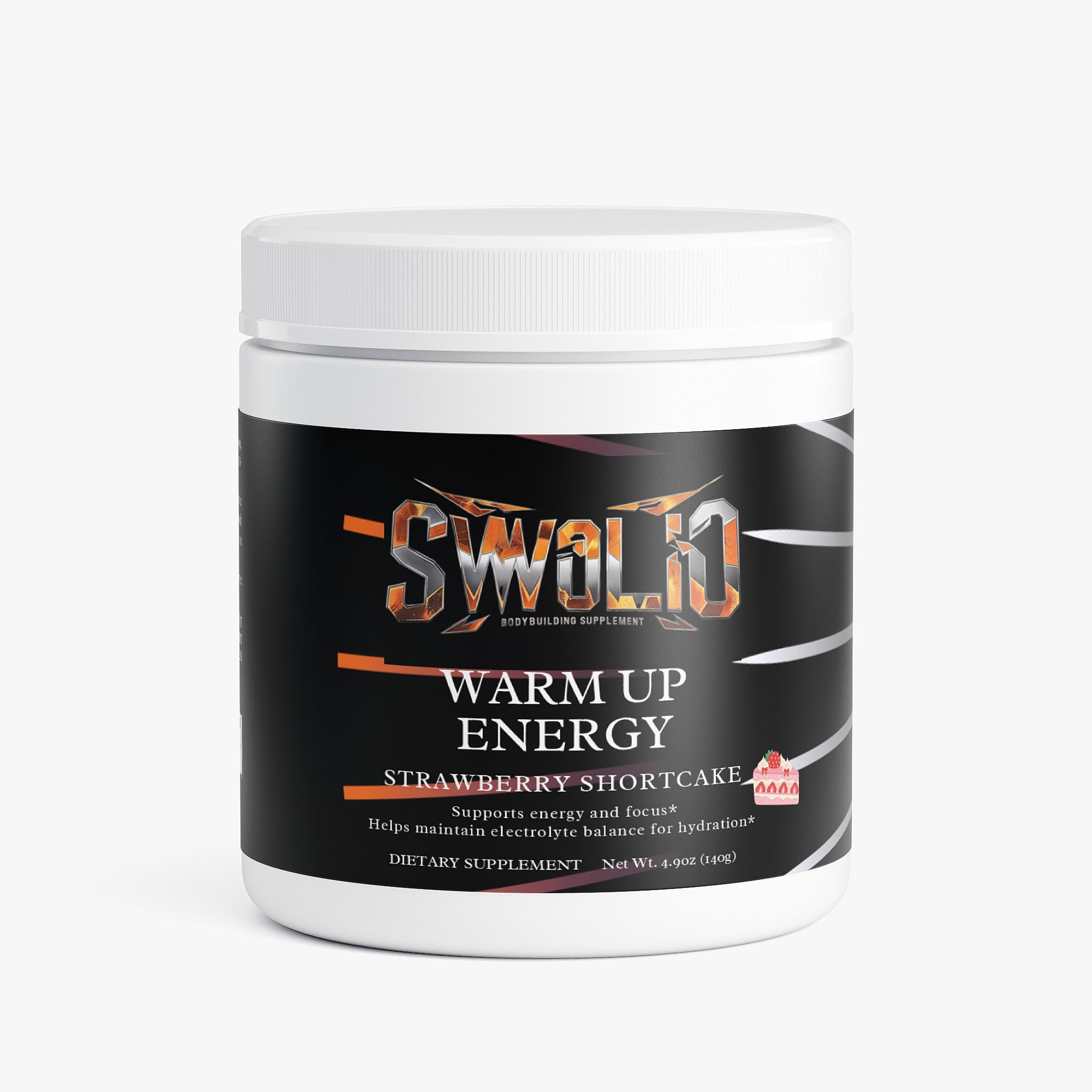Energy Powder (Strawberry Shortcake)