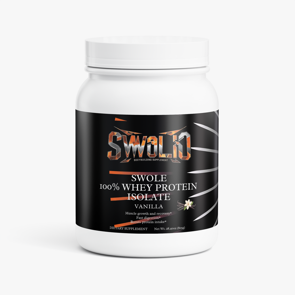 Swole 100% Whey Protein Isolate (Vanilla)