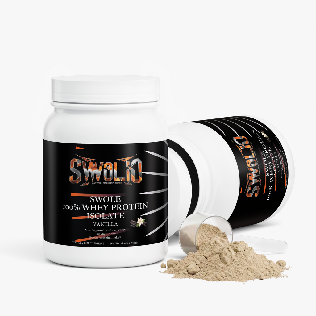 Swole 100% Whey Protein Isolate (Vanilla)